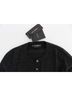 Dolce & Gabbana Basic 100% Wool Solid Gray Gray Wool Button Cardigan Women's Sweater Size S - photo 6