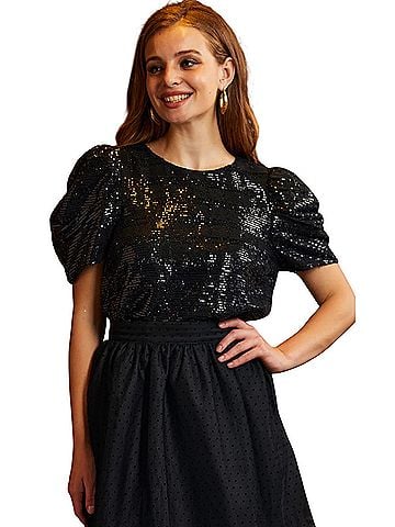 ModCloth Short Sleeve Blouse (view 1)