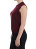 Dolce & Gabbana Basic 100% Wool Solid Red Red Sleeveless Crewneck Vest Women's Pullover Size S - photo 2
