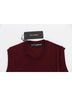 Dolce & Gabbana Basic 100% Wool Solid Red Red Sleeveless Crewneck Vest Women's Pullover Size S - photo 6