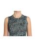 Dolce & Gabbana Basic 100% Wool Solid Blue Blue Wool Sweater Sleeveless Women's Pullover Size XS - photo 4