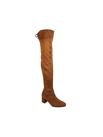 Stuart Weitzman Women's Genna Coffee Brown Suede Over the Knee Boot (35.5 / 5 B) (view 1)