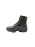 MCM 100% Leather Solid Black Women's Black Leather Reflective Patch With Orange Pull Boots (39 EU / 9 US) Size 9 - photo 3
