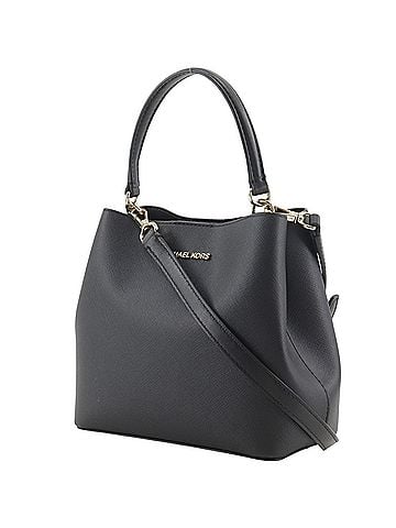 Michael Kors Michael Kors Bucket Crossbody Handbag 35S4G3FM5T1 PVC Black 2-way for Women (view 2)