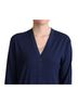 Dolce & Gabbana Basic 100% Wool Solid Blue Blue Virgin Wool Button Down Cardigan Women's Sweater Size M - photo 4