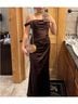 Meshki Brown Cocktail Dress Size M - photo 4