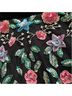 Mac Duggal 100% Polyester Floral Black Green Cocktail Dress Size 6 - photo 13