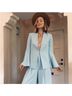 Alice + Olivia Print Blue Blazer Size S - photo 3