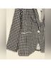 Talbots Checkered-gingham White Black Blazer Size 4 - photo 4