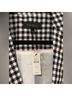 Talbots Checkered-gingham White Black Blazer Size 4 - photo 3