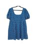 Rhode X Target 100% Cotton Print Blue Casual Dress Size L - photo 1