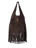 Reformation 100% Suede Brown Leather Tote One size - photo 1