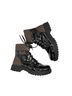 Michael Kors Black Brown Boots Size 7 - photo 2