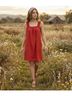 Everlane Red Casual Dress Size S - photo 10