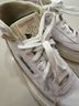 Reebok 100% Leather White Sneakers Size 10 - photo 8