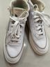Reebok 100% Leather White Sneakers Size 10 - photo 6