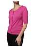 Dolce & Gabbana Basic 100% Wool Solid Pink Pink Wool Button Down Cardigan Women's Sweater Size XS - photo 2