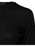 Dolce & Gabbana Basic 100% Wool Solid Black Black Wool Knit Crew Neck Pullover Women's Sweater Size XS - photo 2