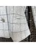 Ralph Lauren Checkered-gingham Gray Coat Size S - photo 6