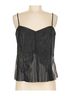 Express 100% Polyester 100% Polyurethane 8% Spandex 100% Nylon Black Sleeveless Top Size M - photo 1