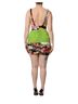 Dolce & Gabbana Basic 100% Silk Solid Multi Color Multicolor Floral Patchwork Fitted Mini Women's Dress Size M - photo 3