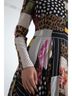 Dolce & Gabbana Basic 100% Silk Solid Multi Color Multicolor Patchwork Floral Leopard Women's Dress Size XL - photo 6