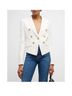 Veronica Beard 100% Lambskin 52% Cotton 48% Polyester White Blazer Size 0 - photo 5