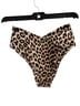H&M Animal Print Multi Color Two Piece Swimsuit Size 6 - photo 2