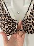 H&M Animal Print Multi Color Two Piece Swimsuit Size 6 - photo 8