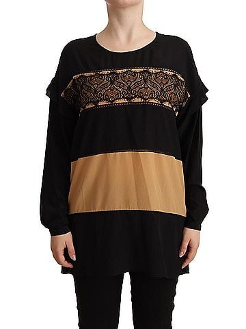 Twinset Multicolor Long Sleeves Round Neck Pullover Women's Sweater (view 2)