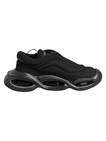 Dolce & Gabbana Basic Black Slip On Low Top Wave Sneakers Women's Shoes (view 1)