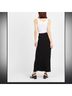 IRO 100% Polyester Solid Black Casual Skirt Size 6 - photo 4