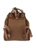Gucci 100% Suede Solid Brown Bamboo Backpack Daim Brown Suede Backpack Bag One size - photo 3