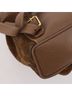 Gucci 100% Suede Solid Brown Bamboo Backpack Daim Brown Suede Backpack Bag One size - photo 8
