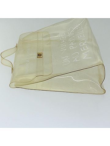 Hermès Kelly Souvenir Bag Vinyl Clear Plastic Handbag (view 2)