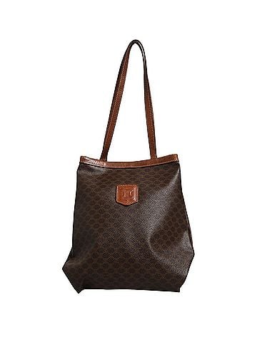 Céline Macadam Canvas Shoulder Tote Women's Bag (view 1)