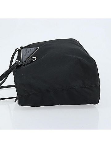Prada Vintage Zip Tote Tessuto Black Nylon Tote Bag Bag (view 2)