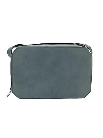 Versace Vintage Shoulder Bag Leather Blue Leather Shoulder Bag Bag (view 1)