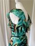 Bisou Bisou 100% Polyester 100% Polyester 100% Polyester Animal Print Teal Multi Color Cocktail Dress Size 4 - photo 7