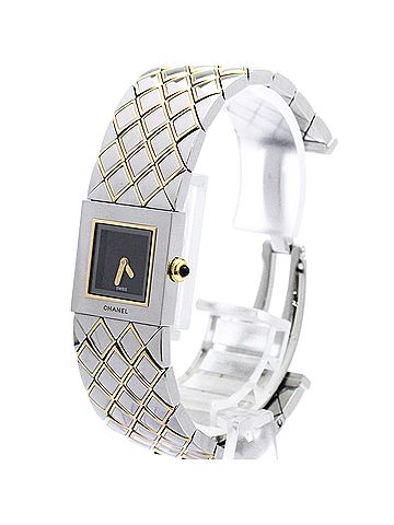 Chanel CHANEL Matelasse 18K Gold Steel Quartz Ladies Watch H0475 Polished (view 2)