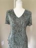 Connected Apparel 100% Polyester Floral Multi Color Casual Dress Size 8 - photo 4