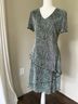 Connected Apparel 100% Polyester Floral Multi Color Casual Dress Size 8 - photo 3