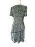 Connected Apparel 100% Polyester Floral Multi Color Casual Dress Size 8 - photo 2