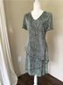 Connected Apparel 100% Polyester Floral Multi Color Casual Dress Size 8 - photo 5