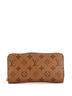Louis Vuitton 100% Coatead Canvas Brown Zippy Wallet Reverse Monogram Canvas One size - photo 1