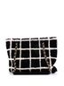 Chanel 100% Shearling Black CC Chain Shopping Tote Square Printed Shearling Large One size - photo 4