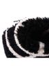 Chanel 100% Shearling Black CC Chain Shopping Tote Square Printed Shearling Large One size - photo 6