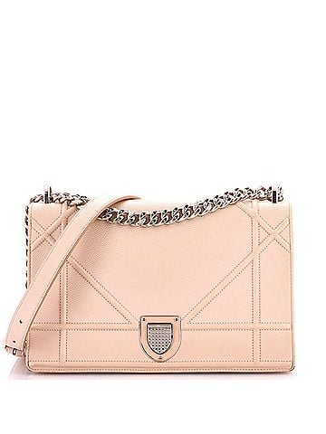 Christian Dior Diorama Flap Bag Grained Calfskin Medium (view 1)