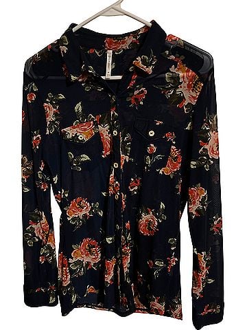 A.n.a Long Sleeve Blouse (view 1)
