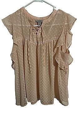 Belle + Sky Sleeveless Blouse (view 1)